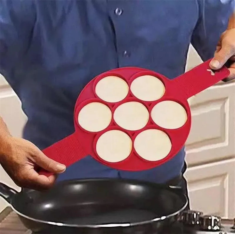 Pancake Maker Nonstick Cooking Tool Round Heart Pancake Maker Egg Cooker