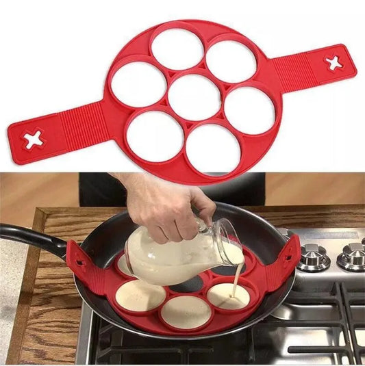 Pancake Maker Nonstick Cooking Tool Round Heart Pancake Maker Egg Cooker