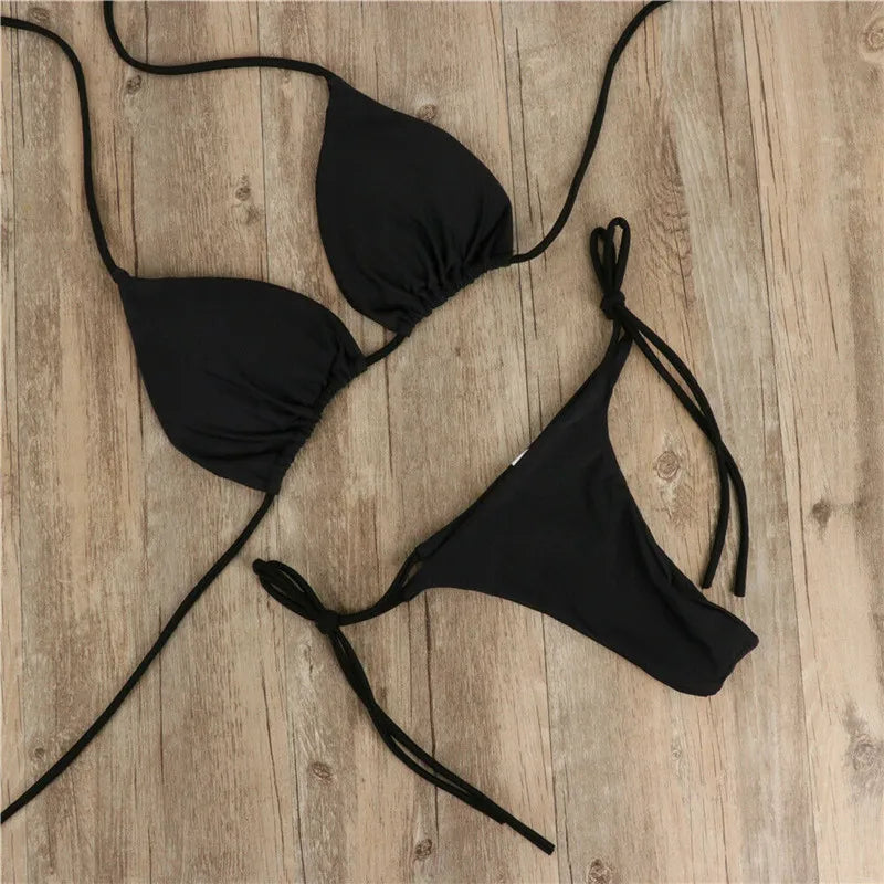 Sexy Women Summer Swimwear Bikini Brazilian Set