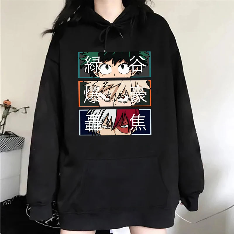 Deku Bakugou Katsuki Todoroki Shoto Hoodie