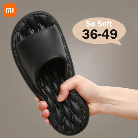 Xiaomi Youpin 36-49 Men Women Home Slippers Fashion Non-slip EVA Bathroom Slides Sandals Summer Indoor Soft Sole Thick Platform