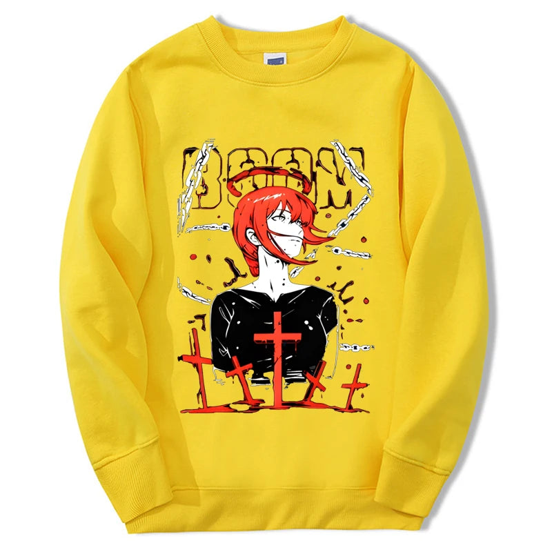 Chainsaw Man Sweatshirt Makima Hoodies