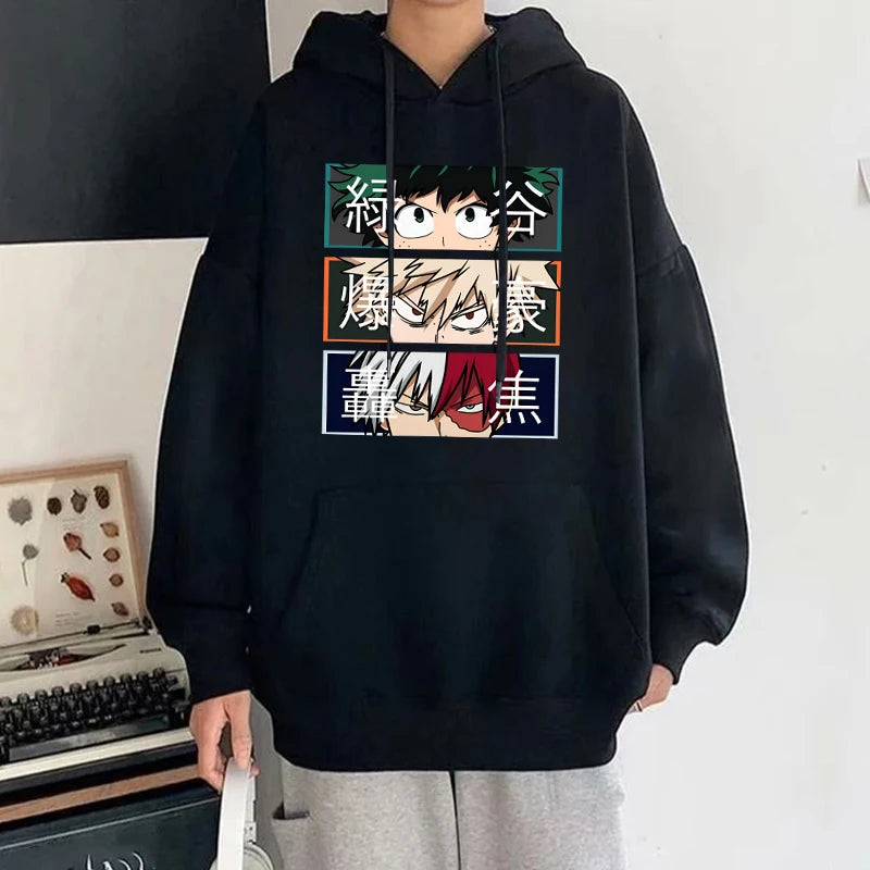 Deku Bakugou Katsuki Todoroki Shoto Hoodie