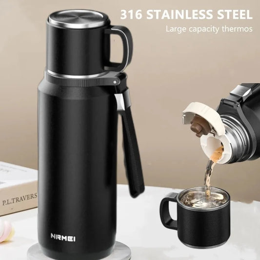 THERMOS BOTTLE FOR HOT COFFE AND TEA
