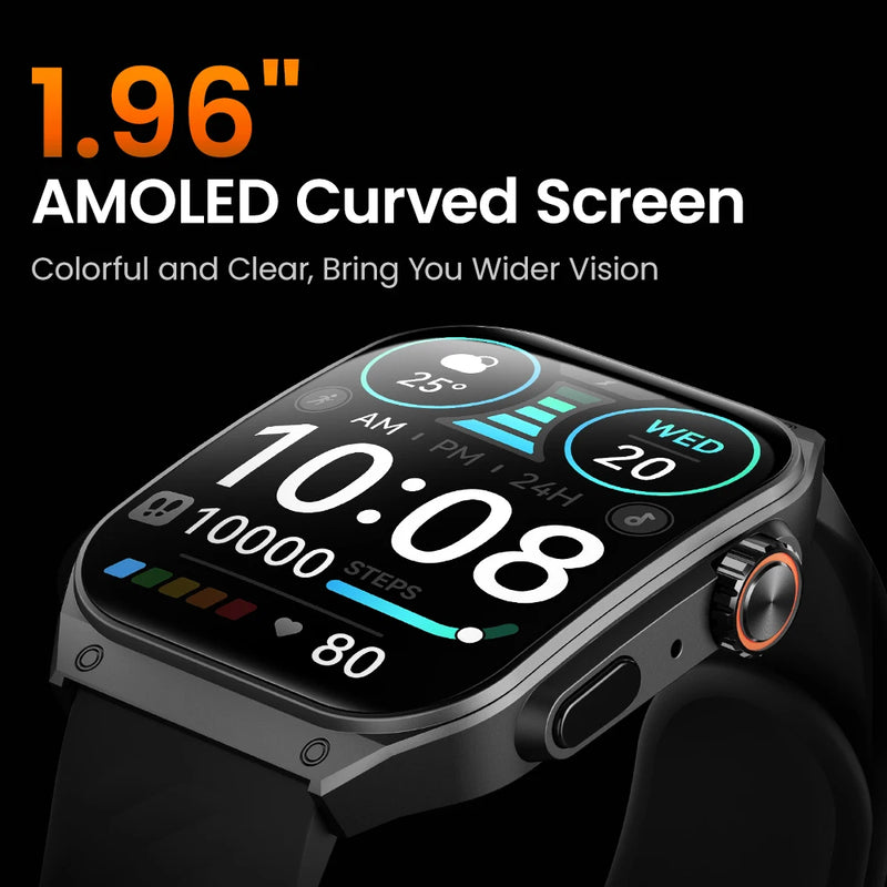 HAYLOU Watch S8 Smart Watch  AMOLED Curved Screen