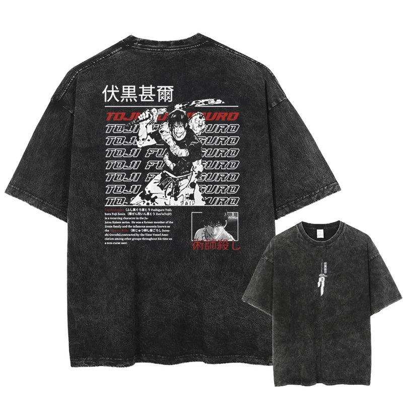 T-Shirt Anime Jujutsu Kaisen Toji