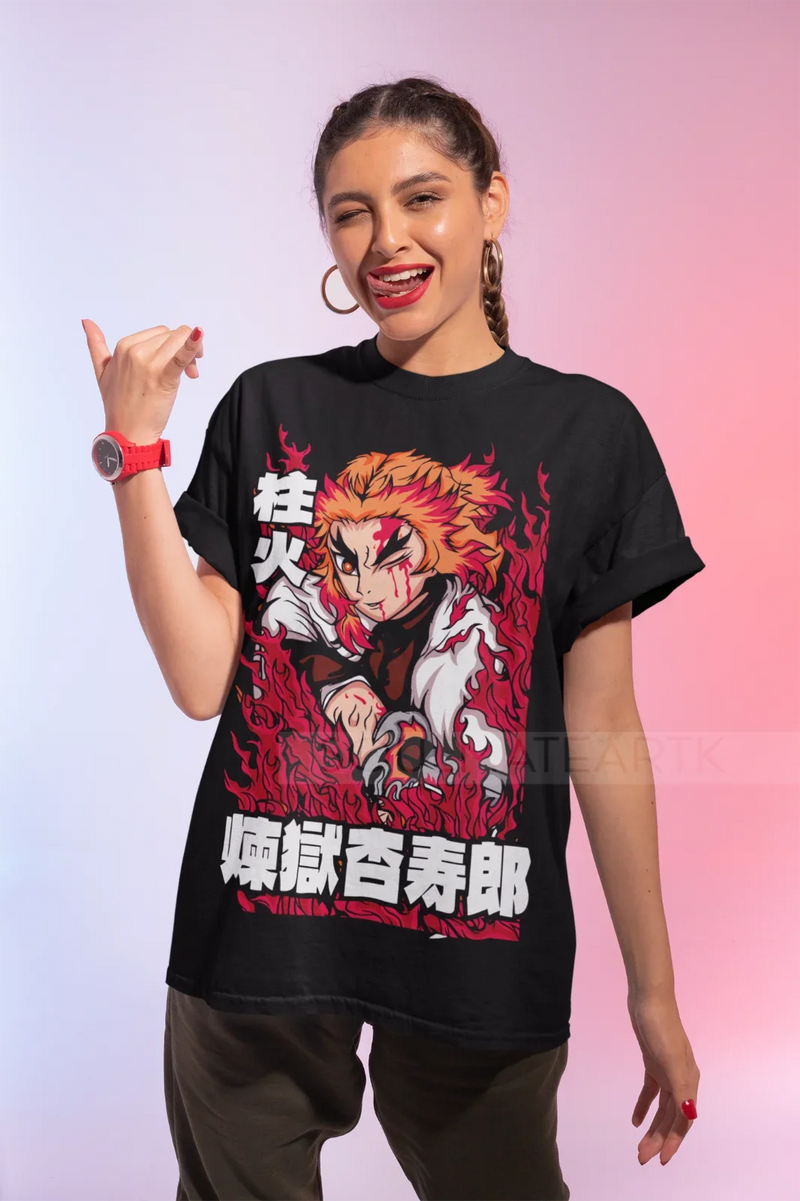 Kyojuro Rengoku T-Shirt Demon Slayer