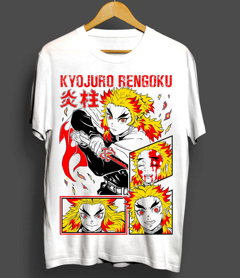 Kyojuro Rengoku T-Shirt Slayer Demon