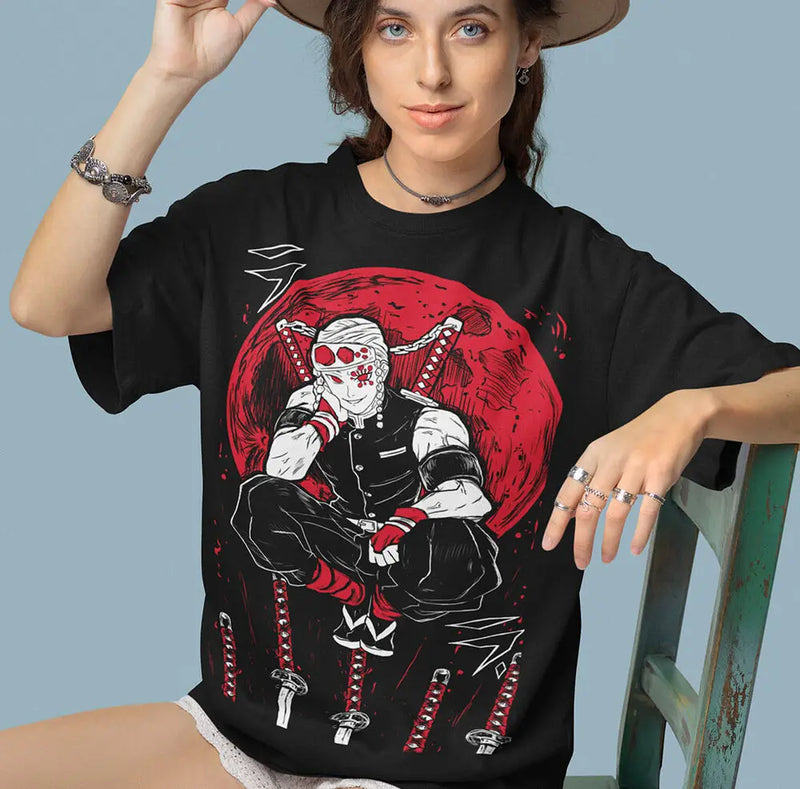 Tengen Uzui T-shirt  Kimetsu No Yaiba