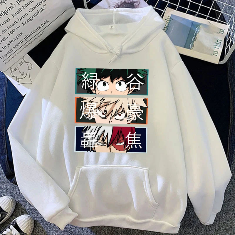 Deku Bakugou Katsuki Todoroki Shoto Hoodie