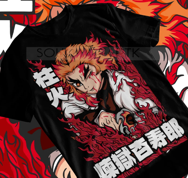 Kyojuro Rengoku T-Shirt Demon Slayer