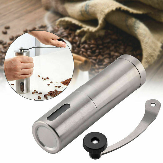 Hand Crank Coffee Beans Mill  Stainless Steel